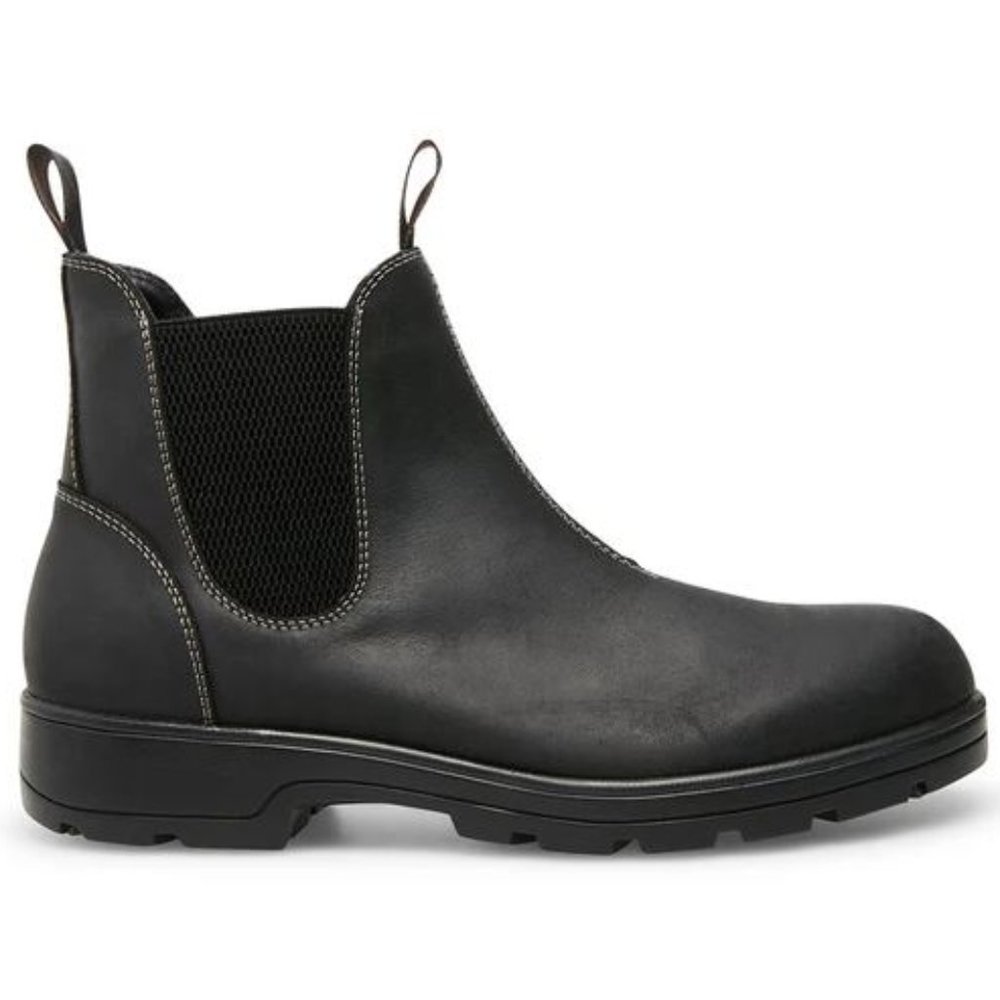 Steve Madden Men's Builder Leather Chelsea Boot - Picture 2 of 8